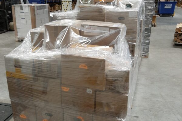 Twentepoort Logistiek verzorgt transport Stichting SHOE - gesealde pallets