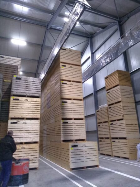 SHOE 2500kg pootaardappelen naar Roemenië
