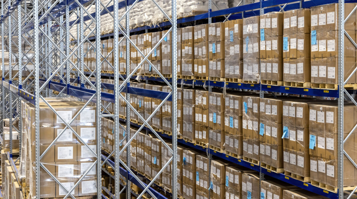 E. van WIjk Forwarding warehouse