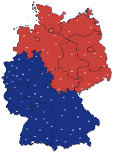 Rijverbod Reformationstag - Hervormingsdag - Kaart E. van Wijk Forwarding